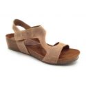 INTER-BIOS 5316 sandalias beig con velcro.