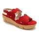 Wonders D8232 sandalia ante rojo