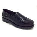 Pablosky 854113 negro colegial mocasín