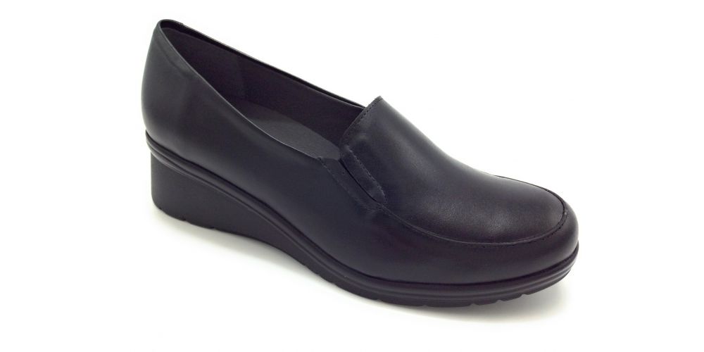 Pitillos 106 negro mocasín cuña