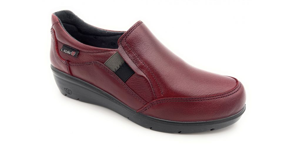 I. LAURA LA26800 rojo mocasín