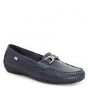 Fluchos F0804 azul mocasin cadena