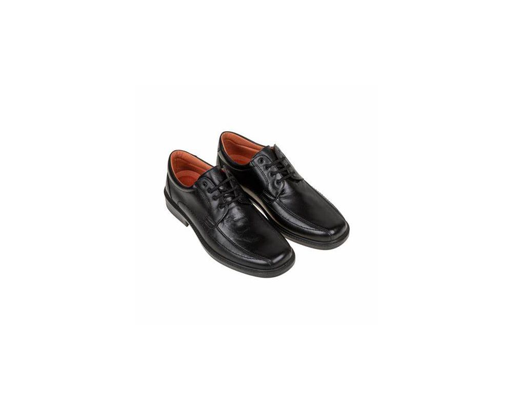 Luisetti 0105 zapato cordones confort negro
