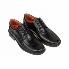 Luisetti 0105 zapato cordones confort negro
