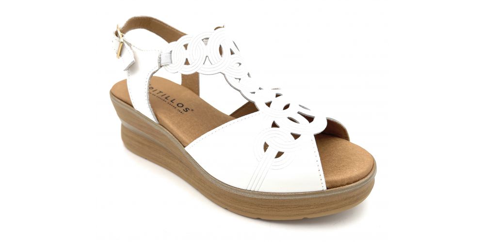 PITILLOS 10351 sandalia blanco