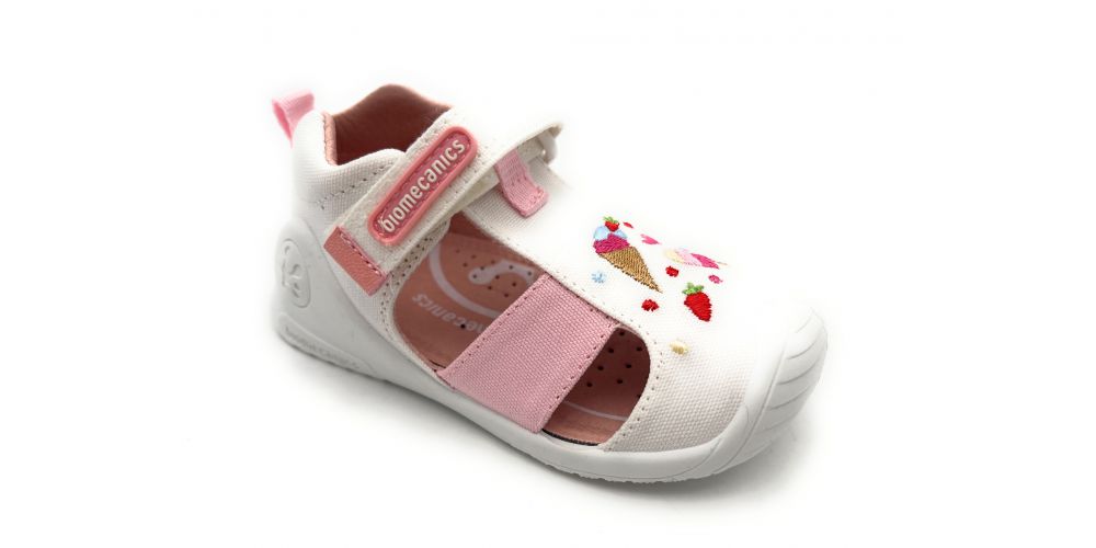 Biomecanics 252183 lona blanca bordado helado