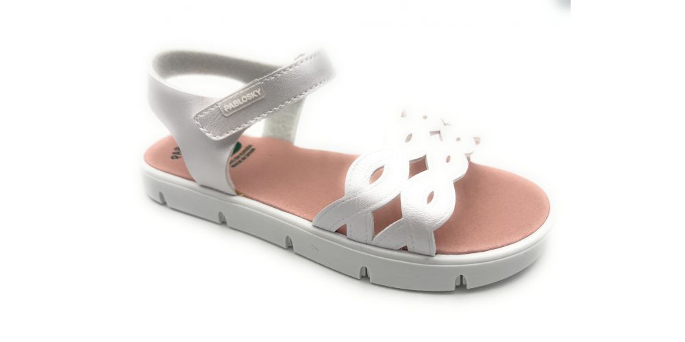 PABLOSKY 440704 sandalia blanco